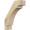 Ekena Millwork 6"W x 18"D x 24"H Merced Rough Sawn Knee Brace, Douglas Fir BRC06X18X24MRC00RDF - alternate 1